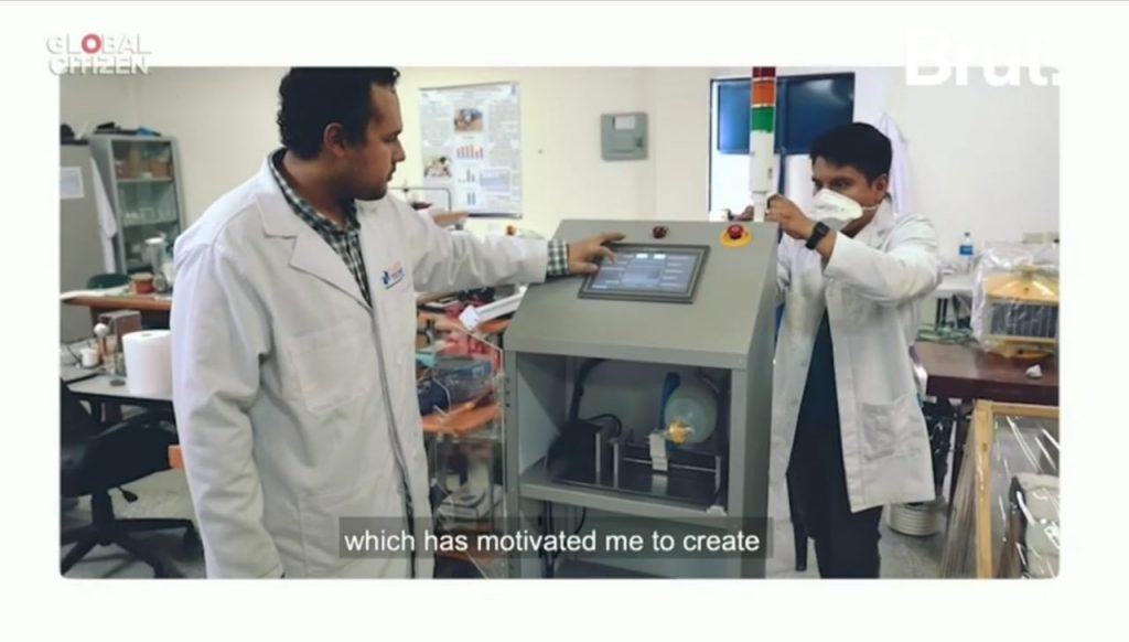 Respirador artificial inventado en El Salvador figuró en concierto mundial