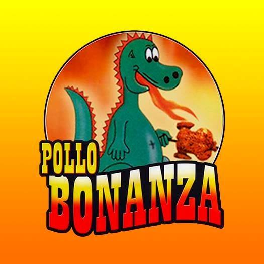 Pollo Bonanza - Dragón escupe fuego, mascota de la empresa.
