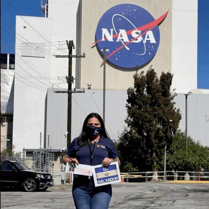 Carina Umaña, salvadoreña en la NASA "Siempre hay una manera de hacer las cosas".