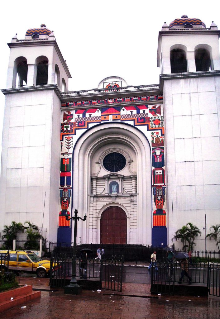 Mural de la Catedral Metropolitana de San Salvador