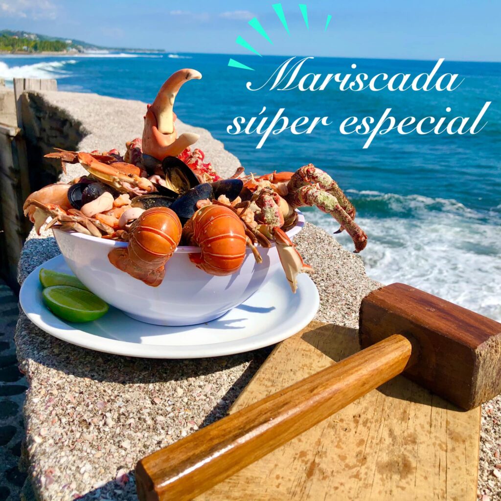 Restaurantes de mariscos - La mariscada super especial del restaurante Curva de Don Gere.