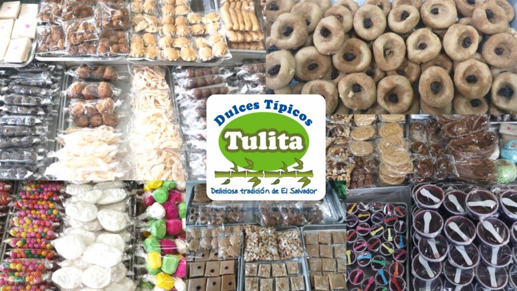 Dulcerías en El Salvador - Variedad de productos ofrecidos en Dulces Típicos Tulita.