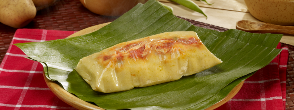 Los tamales de pollo son de los más reconocidos por los salvadoreños.