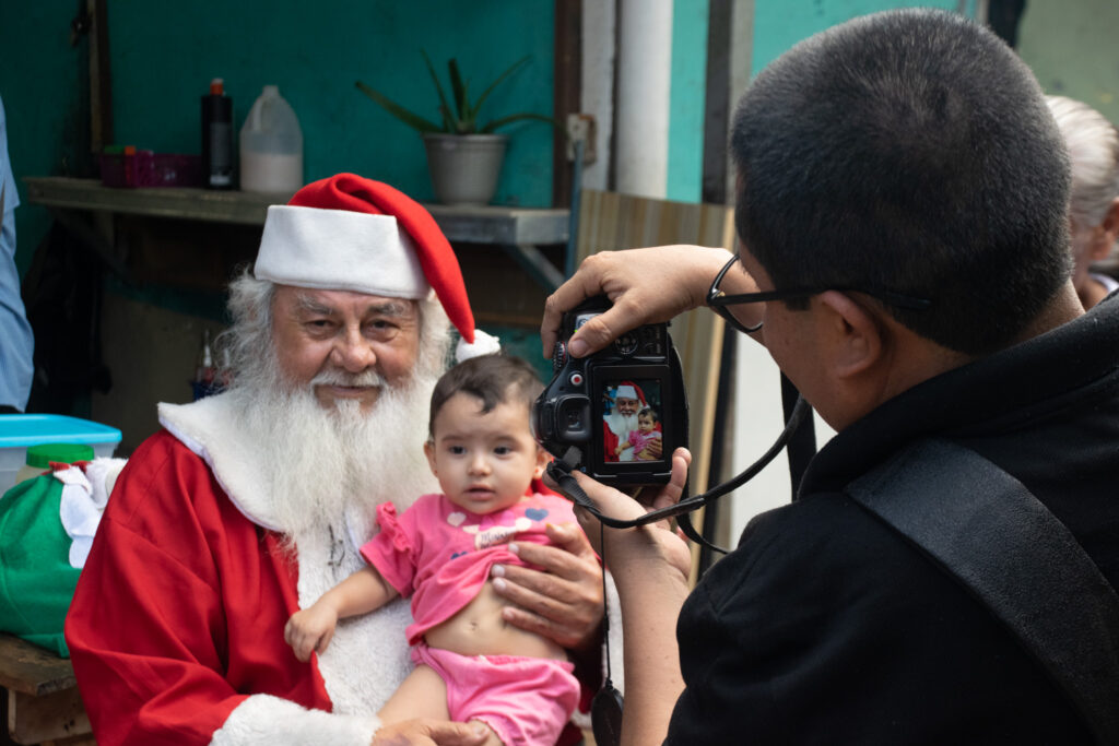 Santa Claus - Fotografía urbana - Jornada navideña El Centro Hace Clic