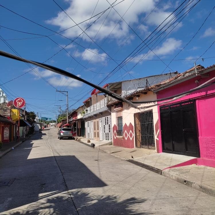 Vistazo a las calles del municipio de Coatepeque.