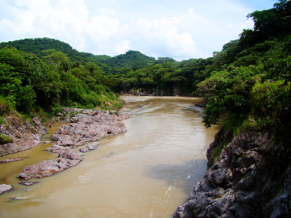 Vistazo al Río Sumpul, en Chalatenango.