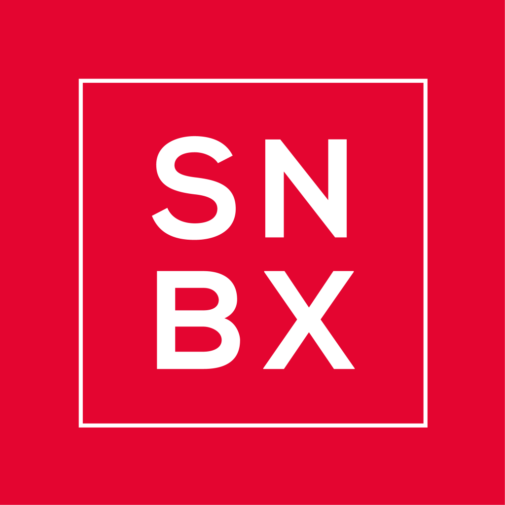 Logo de SNBX.