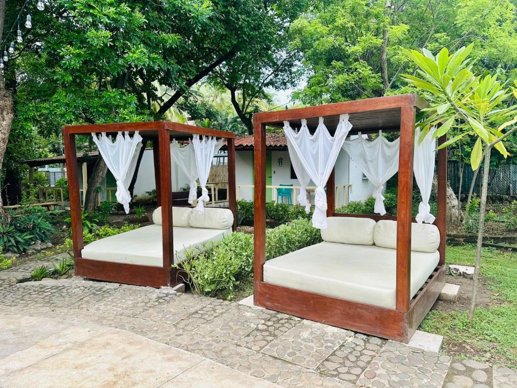 Hotel Zelen en playa El Tunco.